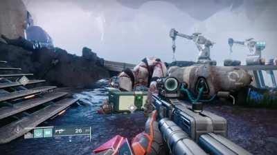 I think he really likes the loot!