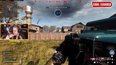 Ninja at it again in Call of Duty: Warzone