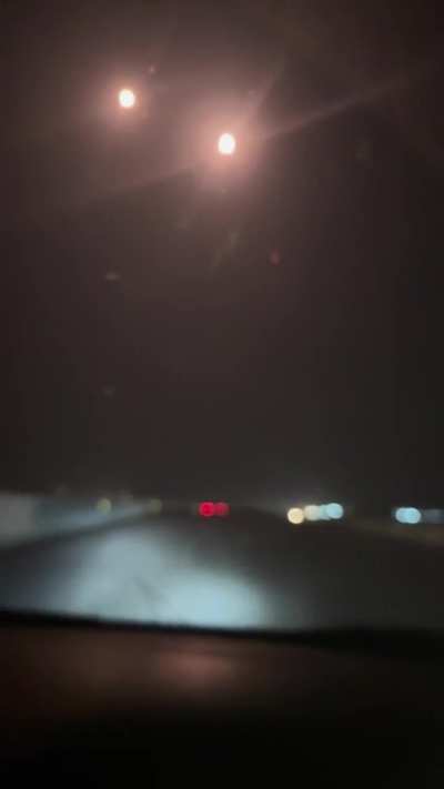 I saw this last night in Iran, not sure if it’s outgoing or an interception. What exactly am I looking at here?