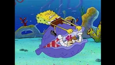 Spongebob Squarepants, Tea At The Treedome- Sandy vs Clam