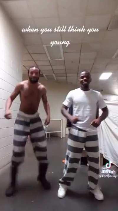 Prison look like fun ngl