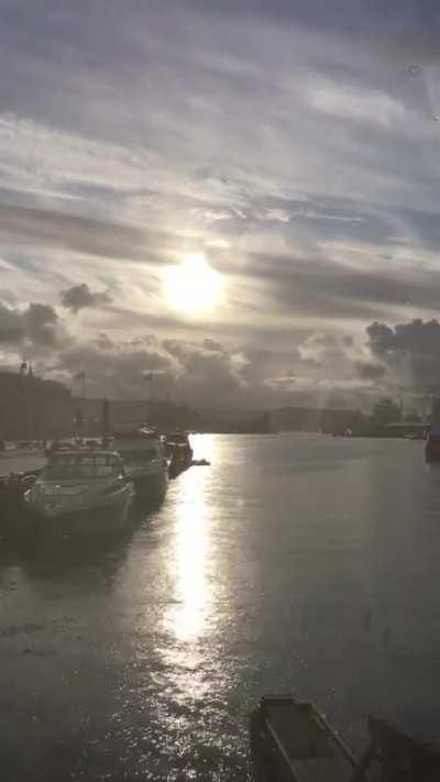 Bergen in sunshine and rain