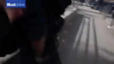 Macron regime! Stop harming French Women! 😡 Femme, Vie, Liberté! 🇫🇷 🥐