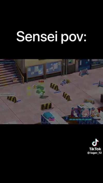 Sensei, I'm going in!