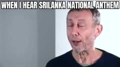 Vibing to srilanka national anthem