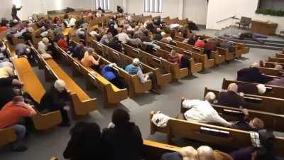 The West Freeway Church of Christ shooting took place on December 29 2019 in White Settlement, Texas. Two people were killed before the gunman was killed Jack Wilson a volunteer security team member...( headphone warning)