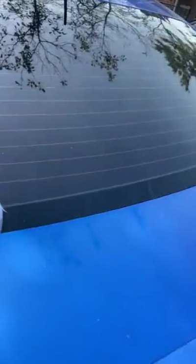 This car I saw today in my apartment complex...