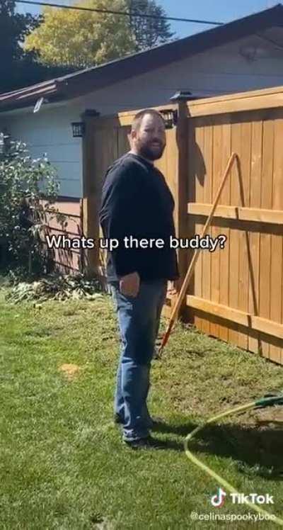 The face of panic and despair