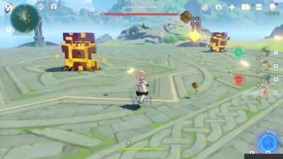 Nuking bosses with Lv70 Klee ~ 💣