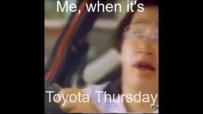 It's almost friday, but