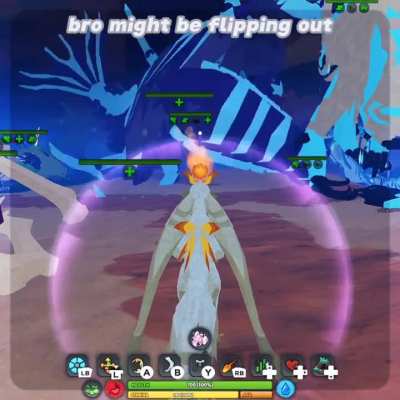 bro might be flipping out