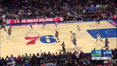 [Highlight] The Sixers turn it over twice down the stretch and the crowd lets them hear it after blowing a 21 point lead