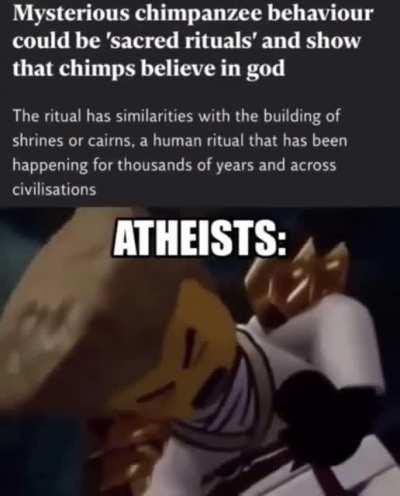 Monke believe in allah