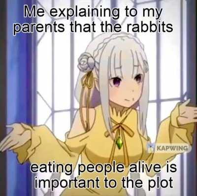 It’s selfish to eat without considering being eaten yourself.