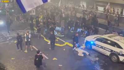 Anti Government protest in Tel Aviv Israel (September 1st 2024)