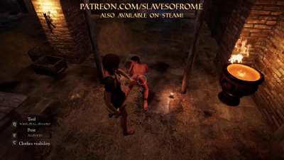 SLAVES OF ROME - Intersex Mistress Punishes Her Slave