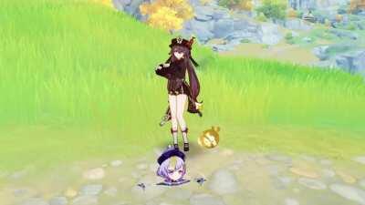 Finally buried Qiqi!!!