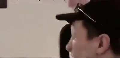 His 1st day was rough...