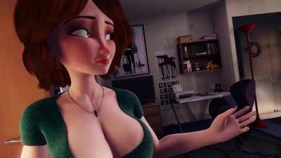 Staying a night with Aunt Cass (Dezmall) [Big Hero 6]