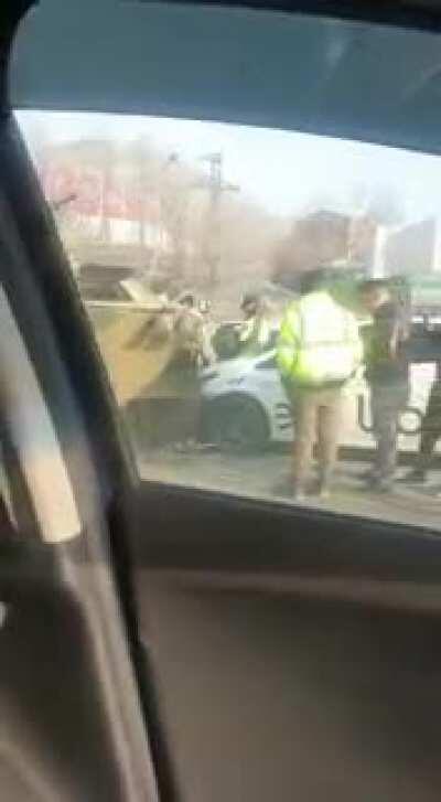 Uber vs armored transporter