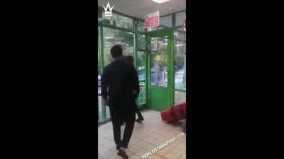 When You Try To Punk A Russian Security Guard