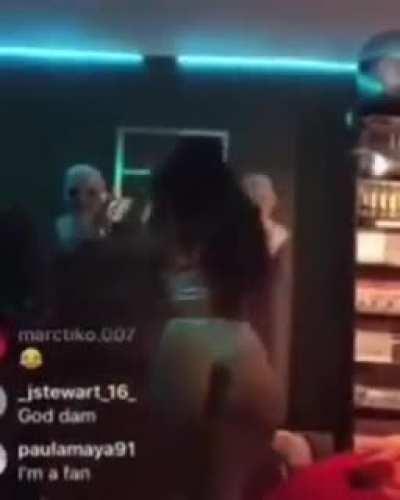 Cursed live twerking. All wrong.