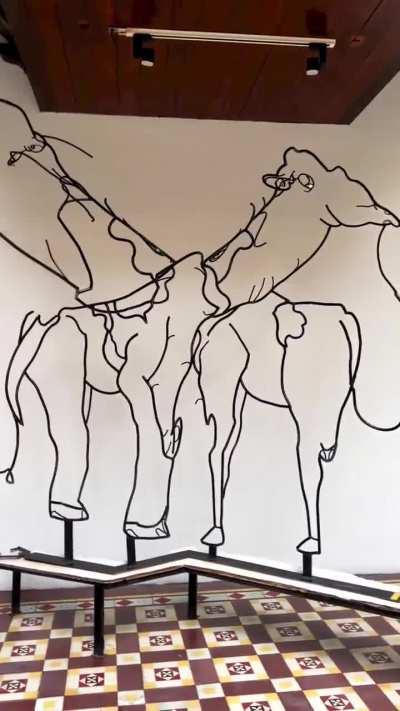 My simple brain cannot comprehend how someone can see this in their mind and make it so