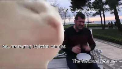 Me as I cruise to promotion and a league title