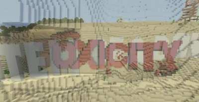 Toxicity Album Cover - Minecraft Map (Created By pwh589)