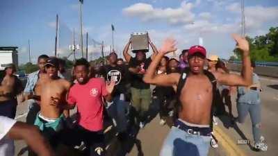 shut up bitch im listening to man at arms screaming