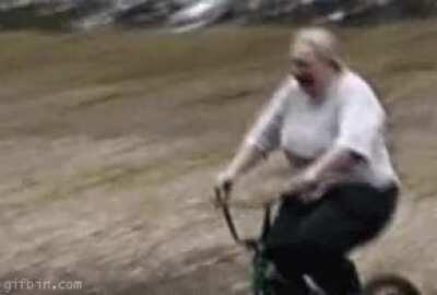 HMF while I ride this bike