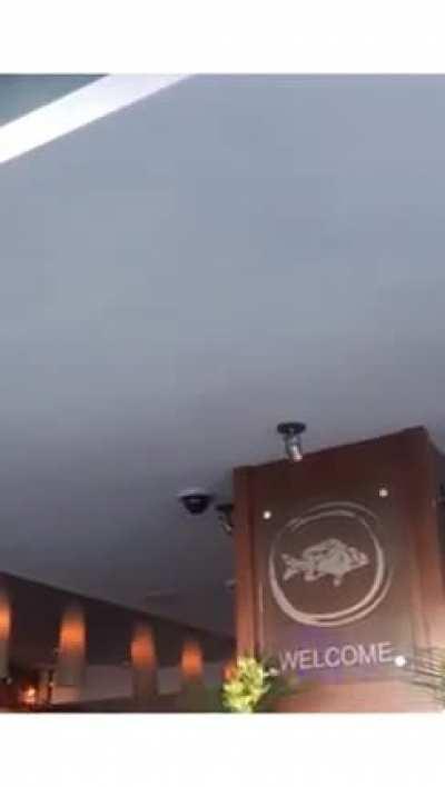 Black kid denied entry to restaurant because of “ dress code” while other kid in the restaurant is wearing the same type of attire