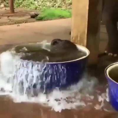 After hot sunny days