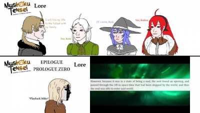 Mushoku Tensei Lore vs Mushoku Tensei Epilogue Lore