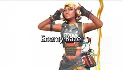 Raze mains just vibin'