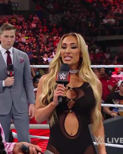 Carmella on RAW