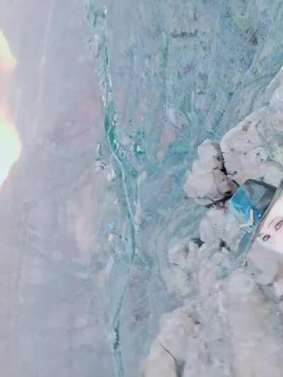 Wait for it . . . Super high cliff shoot? ✅