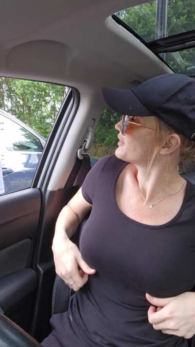 Free use in the car by a lucky stranger