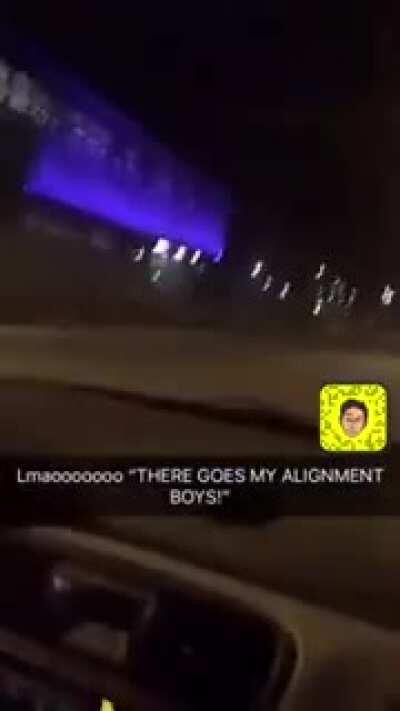 Mr. Krabs messed up his allignment.... (Turn Audio On)