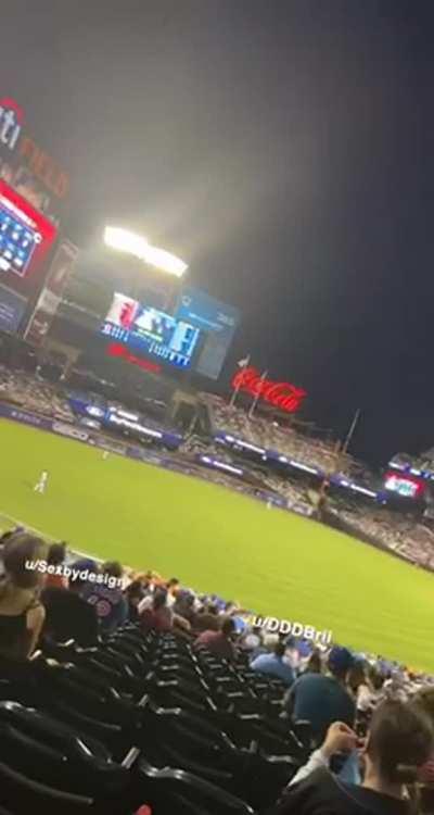 Flashing with my friend at the baseball game⚾️😜 [GIF]