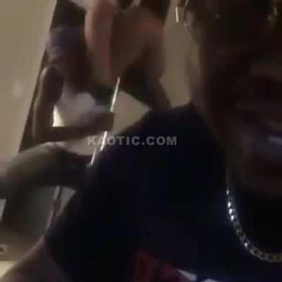 WCGW while dancing on pole