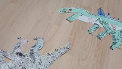 I made a Godzilla 1998 vs. Zilla animation!