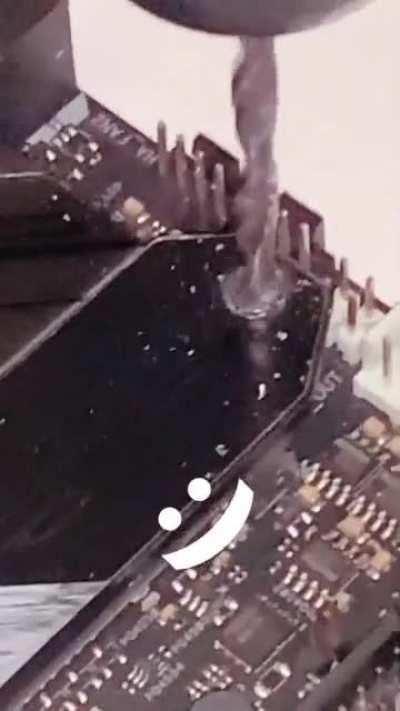 Stripped my ASUS MAXIMUS XI Motherboards M.2 screws so I had to do this as a last resort...