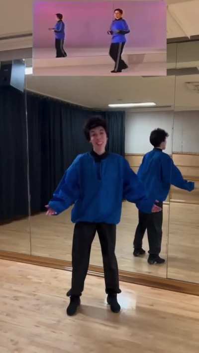 Halloween Costume of Dina the Hip Hop Dancer lmao