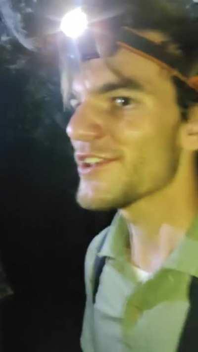 Me in the bois in an abandoned mine late at night like: