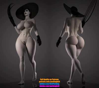 Lady Dimitrescu's Bouncy Walk!