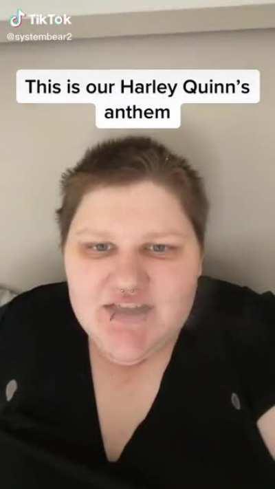 I'm sick of people doing the Harley Quinn thing fr