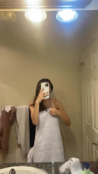 Mirror, mirror, on the wall... would you fuck me, if I'm not big and tall?