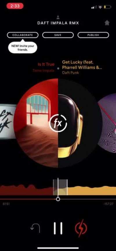 Got back into Pacemaker recently, Is It True into Get Lucky, makes me wanna dance