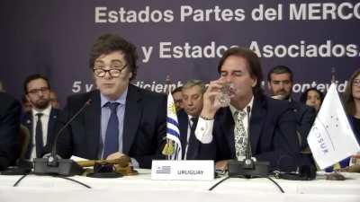 El discurso entero de de entrega del mando del Mercosur - 